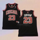 Camiseta Chicago Bulls Michael Jordan NO 23 Retro Negro3