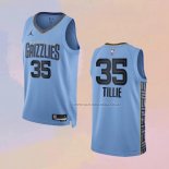 Camiseta Memphis Grizzlies Killian Tillie NO 35 Statement 2022-23 Azul