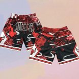 Pantalone Chicago Bulls Lunar New Year Mitchell & Ness Just Don Rojo