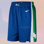 Pantalone Dallas Mavericks Ciudad 2022-23 Azul