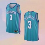 Camiseta Charlotte Hornets Terry Rozier III NO 3 Classic 2023-24 Verde