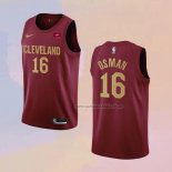 Camiseta Cleveland Cavaliers Cedi Osman NO 16 Icon 2022-23 Rojo