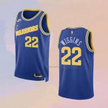 Camiseta Golden State Warriors Andrew Wiggins NO 22 Classic 2022-23 Azul