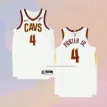 Camiseta Cleveland Cavaliers Kevin Porter Jr. NO 4 Association Autentico Blanco