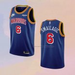 Camiseta Golden State Warriors Alen Smailagic NO 6 75th Anniversary Azul