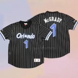 Camiseta Manga Corta Orlando Magic Tracy McGrady NO 1 Negro