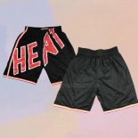 Pantalone Miami Heat Mitchell & Ness Big Face Negro