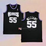 Camiseta Sacramento Kings Jason Williams NO 55 Retro Negro