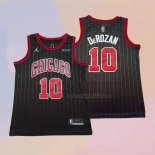 Camiseta Chicago Bulls Demar Derozan NO 10 Statement 2020-21 Negro