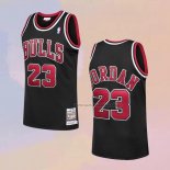 Camiseta Chicago Bulls Michael Jordan NO 23 Mitchell & Ness 1997-98 Negro