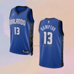 Camiseta Orlando Magic R.J. Hampton NO 13 Statement 2022-23 Azul
