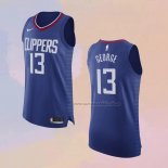 Camiseta Los Angeles Clippers Paul George NO 13 Icon 2020-21 Autentico Azul