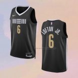 Camiseta Memphis Grizzlies Kenneth Lofton JR. NO 6 Ciudad 2023-24 Negro