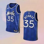 Camiseta Orlando Magic Goga Bitadze NO 35 Classic 2023-24 Azul