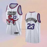 Camiseta Toronto Raptors Fred VanVleet NO 23 Classic Edition Blanco