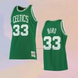 Camiseta Boston Celtics Larry Bird NO 33 Mitchell & Ness 1985-86 Verde