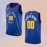 Camiseta Denver Nuggets Personalizada Statement Azul