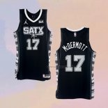 Camiseta San Antonio Spurs Doug McDermott NO 17 Statement 2022-23 Negro