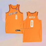 Camiseta 2022 Rising Star Tyrese Maxey NO 0 Worthy Naranja