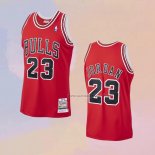 Camiseta Chicago Bulls Michael Jordan NO 23 Mitchell & Ness 1997-98 Rojo