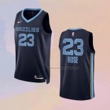 Camiseta Memphis Grizzlies Derrick Rose NO 23 Icon Azul