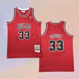 Camiseta Nino Chicago Bulls Scottie Pippen NO 33 Mitchell & Ness 1997-98 Rojo