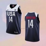 Camiseta USA Khris Middleton 2019 FIBA Basketball World Cup Azul