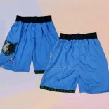 Pantalone Minnesota Timberwolves Retro Azul