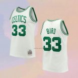 Camiseta Boston Celtics Larry Bird NO 33 Mitchell & Ness 1985-86 Blanco