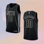 Camiseta Brooklyn Nets Ben Simmons NO 10 Statement 2022-23 Negro