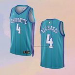 Camiseta Charlotte Hornets Nick Richards NO 4 Classic 2023-24 Verde