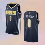 Camiseta Denver Nuggets Emmanuel Mudiay NO 0 Icon Azul