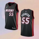 Camiseta Miami Heat Duncan Robinson NO 55 Icon 2020-21 Negro