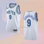 Camiseta Minnesota Timberwolves Nickeil Alexander-Walker NO 9 Classic 2023-24 Blanco