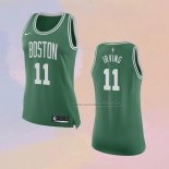 Camiseta Mujer Boston Celtics Kyrie Irving NO 11 Icon Verde