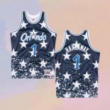 Camiseta Orlando Magic Penny Hardaway NO 1 Independence Day Mitchell & Ness Azul