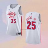 Camiseta Philadelphia 76ers Danuel House JR. NO 25 Ciudad 2022-23 Blanco