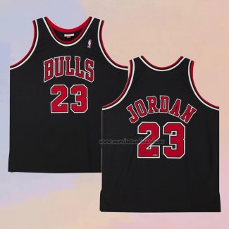 Camiseta Chicago Bulls Michael Jordan NO 23 Mitchell & Ness 1997-98 Negro4