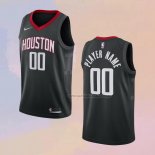 Camiseta Houston Rockets Personalizada Statement Negro