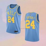 Camiseta Los Angeles Lakers Kobe Bryant NO 24 Classic 2017-18 Azul