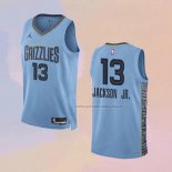 Camiseta Memphis Grizzlies Jaren Jackson JR. NO 13 Statement 2022-23 Azul