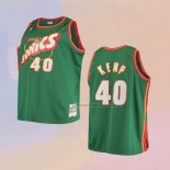 Camiseta Nino Seattle SuperSonics Shawn Kemp NO 40 Historic Retro Verde