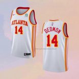 Camiseta Atlanta Hawks Dewayne Dedmon NO 14 Association 2020-21 Blanco