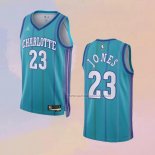 Camiseta Charlotte Hornets Kai Jones NO 23 Classic 2023-24 Verde