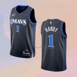 Camiseta Dallas Mavericks Jaden Hardy NO 1 Ciudad 2023-24 Azul