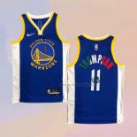 Camiseta Golden State Warriors Klay Thompson NO 11 Icon Royal Special Mexico Edition Azul
