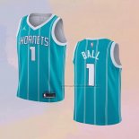 Camiseta Nino Charlotte Hornets LaMelo Ball NO 1 Icon 2022-23 Verde