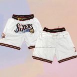 Pantalone Philadelphia 76ers Just Don Blanco2