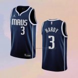 Camiseta Dallas Mavericks Jaden Hardy NO 3 Statement 2022-23 Azul