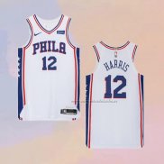 Camiseta Philadelphia 76ers Tobias Harris NO 12 Association Blanco
